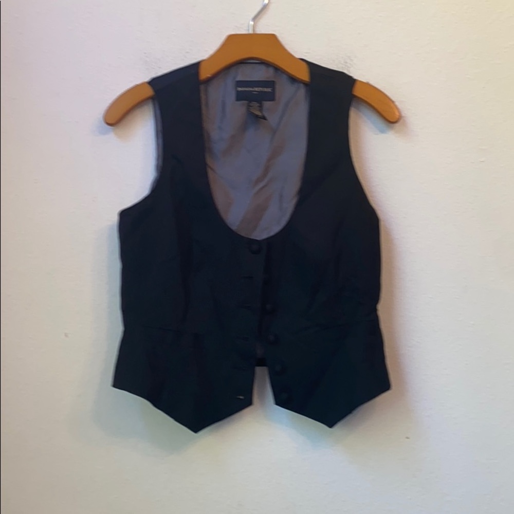 Banana Republic Black Vest